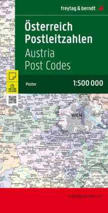 Freytag & Berndt Poster Österreich, Postleitzahlen