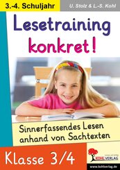 Lesetraining konkret!: 3./4. Schuljahr