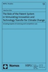 The Role of the Patent System in Stimulating Innovation and Technology Transfer for Climate Change