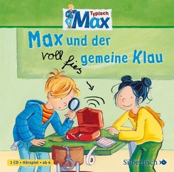 Typisch Max 1: Max und der voll fies gemeine Klau, 1 Audio-CD