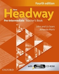 New Headway Pre-Intermediate, Fourth Edition: New Headway: Pre-Intermediate A2-B1: Teacher's Book + Teacher's Resource Disc, m.  Buch, m.  CD-ROM