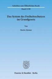 Das System des Freiheitsschutzes im Grundgesetz.
