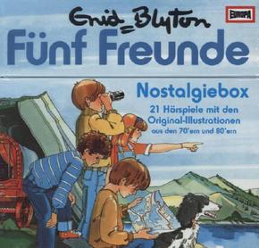 Fünf Freunde - Nostalgiebox, 21 Audio-CDs