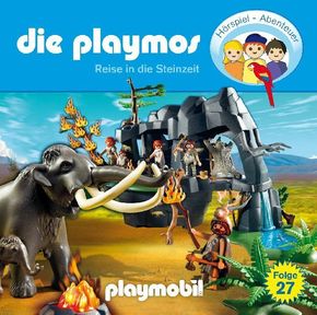 Die Playmos - Reise in die Steinzeit, Audio-CD, Audio-CD