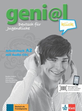 geni@l klick A2 Arbeitsbuch, m. 2 Audio-CDs