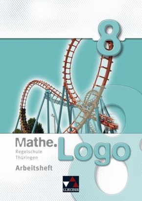 Mathe.Logo Regelschule Thüringen AH 8, m. 1 Buch