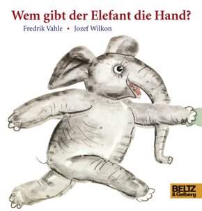 Wem gibt der Elefant die Hand?