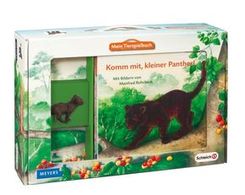 Mein Tierspielbuch: Komm mit, kleiner Panther!, m. Schleich-Tierfigur