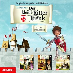 Der kleine Ritter Trenk. Die Box Original-Hörspiele zur ZDF-Serie, 3 Audio-CD