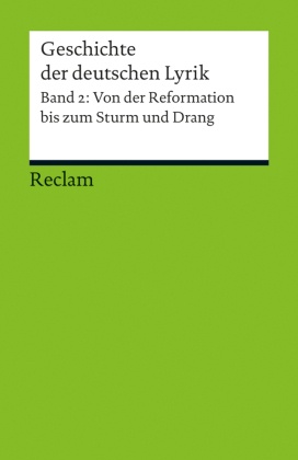 Geschichte der deutschen Lyrik - Bd.2