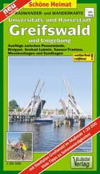 Doktor Barthel Karte Hansestadt Greifswald und Umgebung