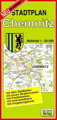 Doktor Barthel Stadtplan Chemnitz