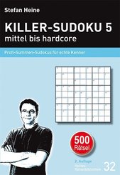 Killer-Sudoku 5 - mittel bis hardcore - Bd.5