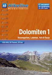 Hikeline Wanderführer Dolomiten - Bd.1