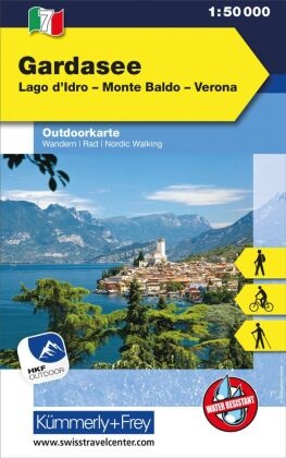 Kümmerly+Frey Outdoorkarte Gardasee 1:50.000