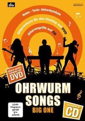 Ohrwurm Songs - Big One, für Gitarre, m. Audio-CD u. DVD