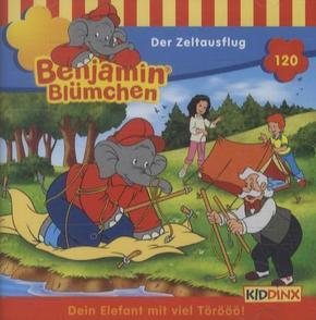 Benjamin Blümchen - Der Zeltausflug, 1 Audio-CD