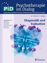 Psychotherapie im Dialog (PiD): Diagnostik und Evaluation; 12.Jg.