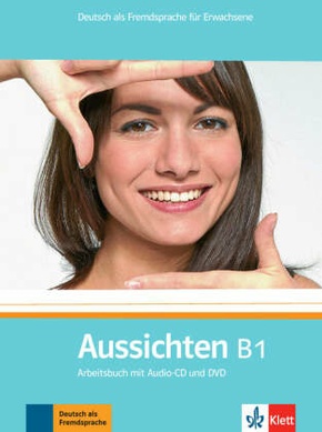 Aussichten: Arbeits-/Materialienbuch, m.1 Audio-CD + DVD