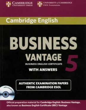 Cambridge BEC, Vantage 5, Student's Book with answers and 2 Audio CDs