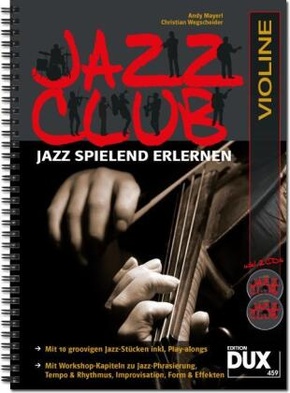 Jazz Club, Violine, m. 2 Audio-CDs