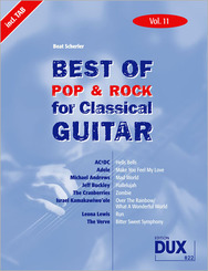 Best of  Pop & Rock for Classical Guitar Vol. 11 - Vol.11