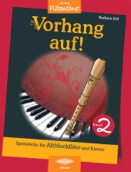 Vorhang auf!, für Altblockflöte und Klavier - Bd.2
