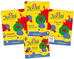 JEKISS - Jedem Kind seine Stimme / Lehrerpaket (Konzeptband, Liederbuch, CD-Paket und DVD), m. 4 Audio-CD, m. 1 Buch, m.