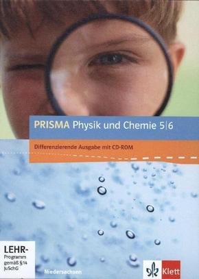 PRISMA Physik/Chemie 5/6. Differenzierende Ausgabe Niedersachsen, m. 1 CD-ROM