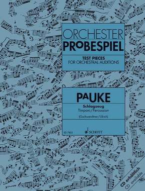 Orchester-Probespiel Pauke / Schlagzeug