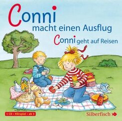 Conni macht einen Ausflug / Conni geht auf Reisen, 1 Audio-CD