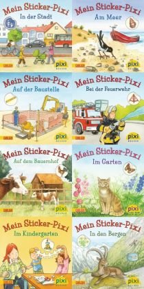 Pixi-8er-Set 199: Meine Sticker-Pixis (8x1 Exemplar), 8 Teile