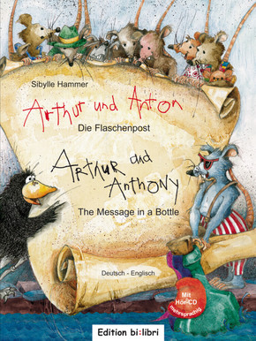 Arthur und Anton: Die Flaschenpost, Deutsch-Englisch