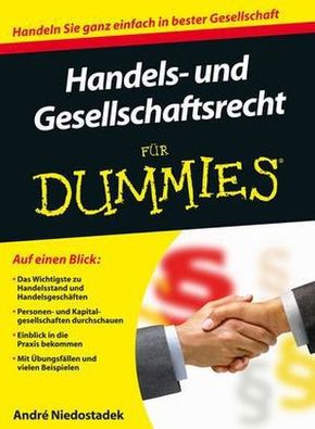 Handels- und Gesellschaftsrecht für Dummies