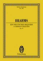 Ein deutsches Requiem op.45, Studienpartitur