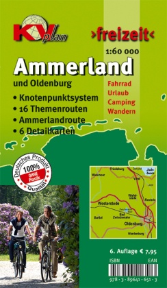 Ammerland Lkr mit Oldenburg und Ammerlandroute