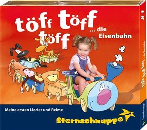 Töff töf töff, die Eisenbahn, 1 Audio-CD