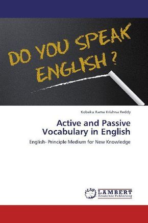 Active and Passive Vocabulary in English