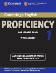 Cambridge English Proficiency 1 for updated exam: Student's Book with answers