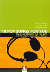 10 Pop Songs for You, w. Audio-CD
