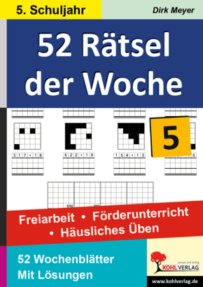 52 Rätsel der Woche, 5. Schuljahr