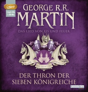 Das Lied von Eis und Feuer - Der Thron der Sieben Königreiche, 3 Audio-CD, 3 MP3