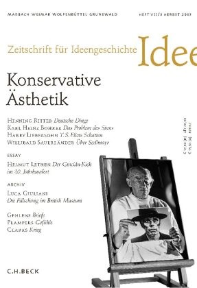 Zeitschrift für Ideengeschichte: Konservative Ästhetik