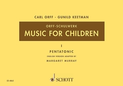 Music for Children, Singstimme, Blockflöte und Schlagzeug, Sing- u. Spielpartitur - Vol.1