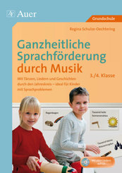 Ganzheitliche Sprachförderung durch Musik 3/4, m. 1 CD-ROM