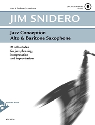 Jazz Conception, Alto & Baritone Saxophone, w. Audio-CD (mixed mode)