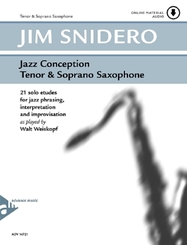 Jazz Conception for Tenor/Sopran Saxophone, w. Audio-CD