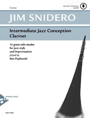 Intermediate Jazz Conception Clarinet, w. Audio-CD