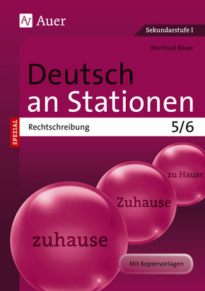 Deutsch an Stationen SPEZIAL - Rechtschreibung 5/6