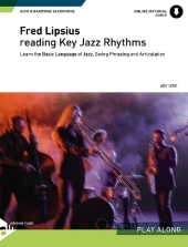Reading Key Jazz Rhythms, Alt- & Bariton-Saxophon (in Es), w. Audio-CD